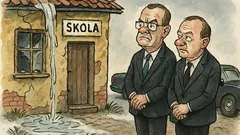 Vtip: Kalousek s Nečasem jedou limuzínou