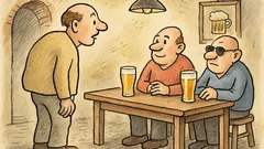 Vtip: Přijde hrbatý do krčmy