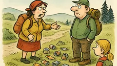 Vtip: Nikdo neuklidil konzervy z minula