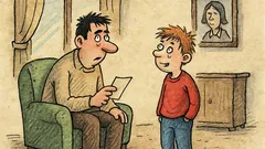 Vtip: „Tati, máš zítra přijít do školy…“