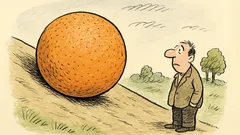 Vtip: Víte, proč pomeranč dojel do půl kopce?