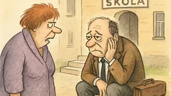 Vtip: Já nechci do školy!