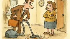 Vtip: K Novákům přijde prodavač vysavačů…